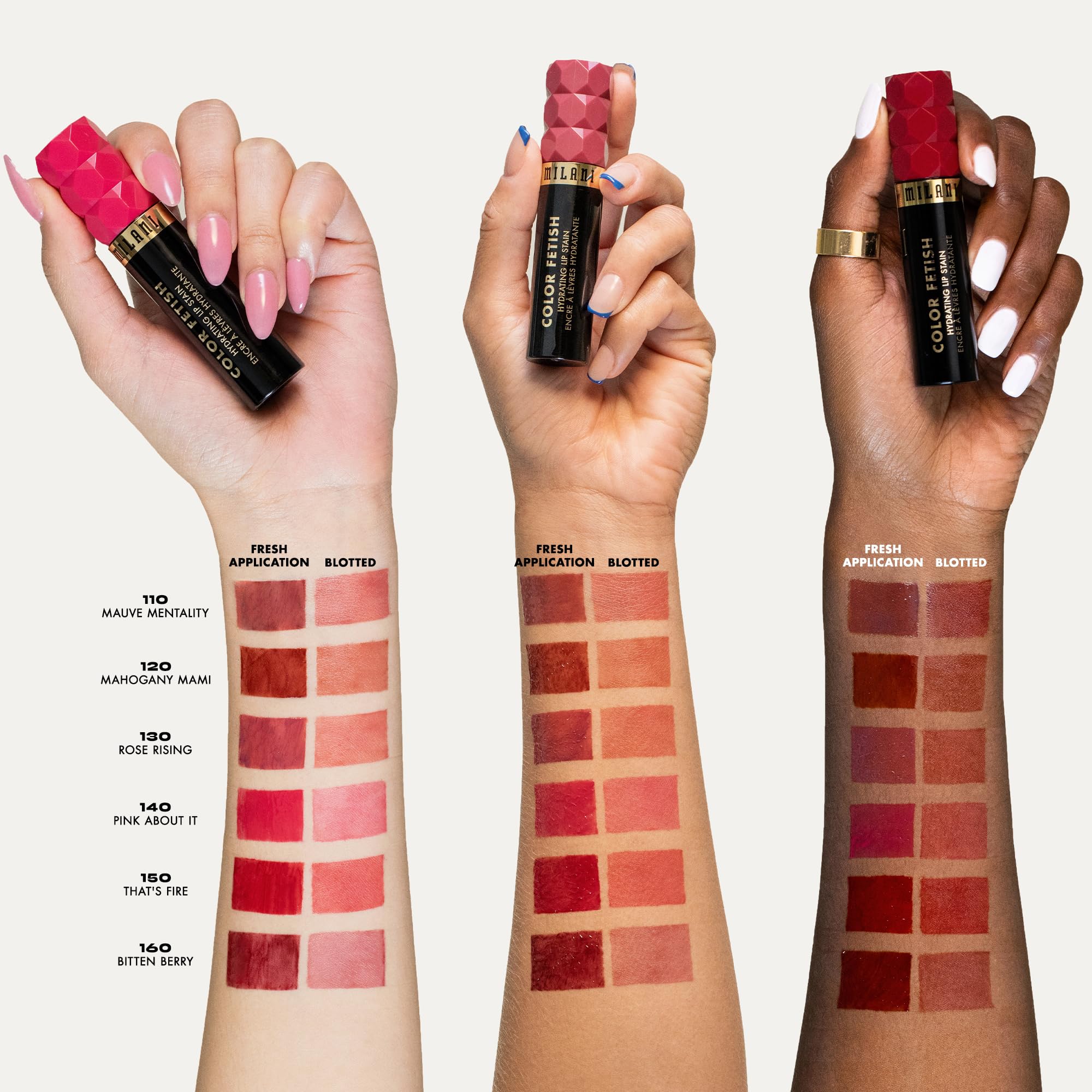 Milani Color Fetish Lip Stain-110 Mauve Mentality - Image 3