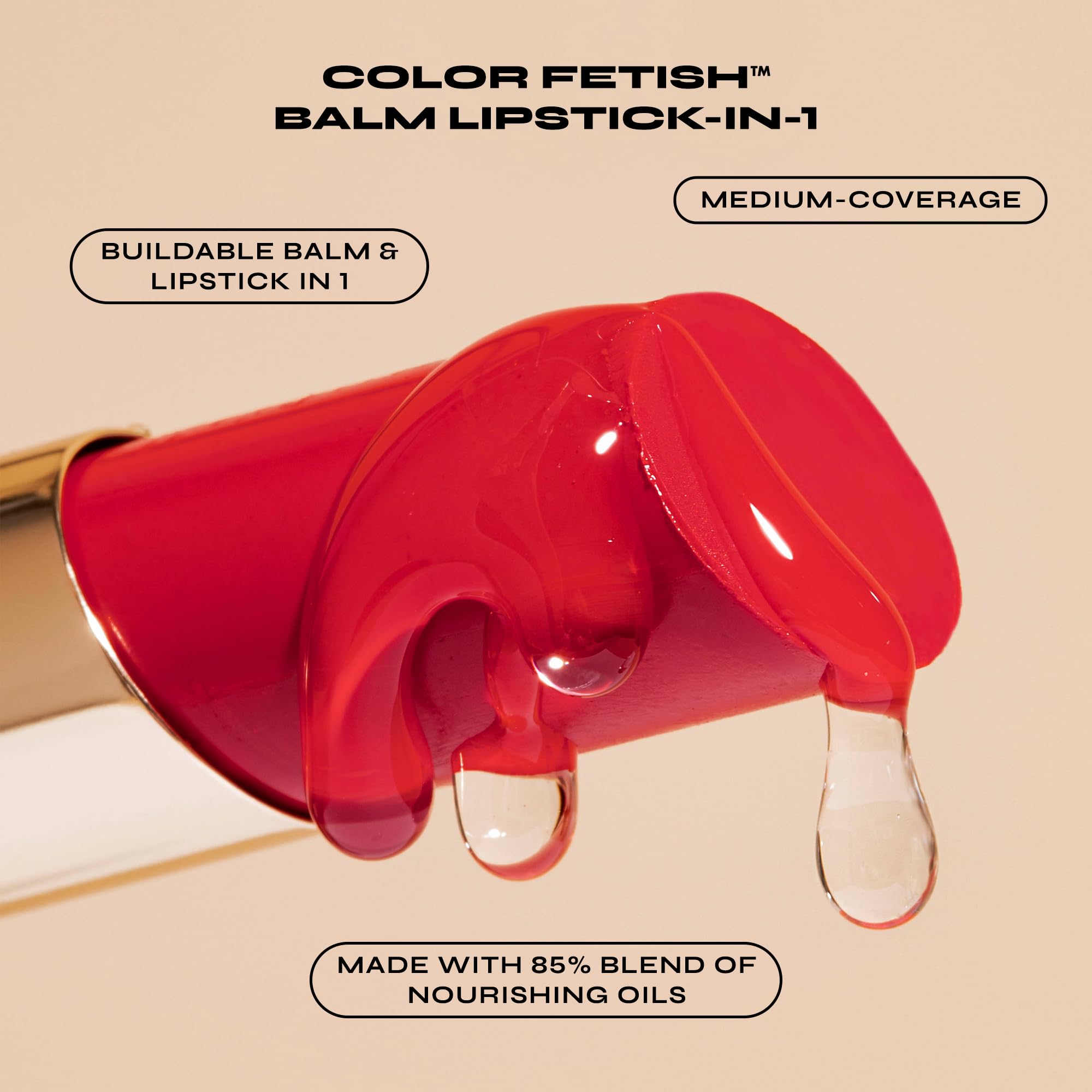 Milani Color Fetish Lipstick- Sheer to Medium Coverage Lip Balm - Image 3