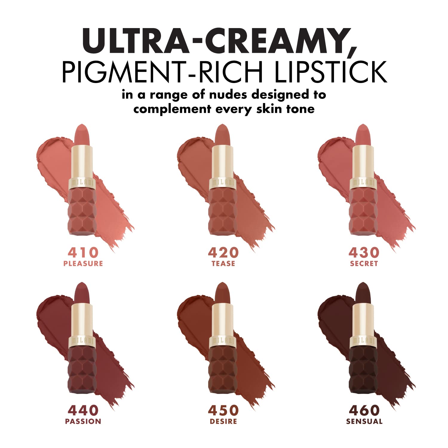 Milani Color Fetish Matte Lipstick 2 Pack - Sensual & Tease - Image 5