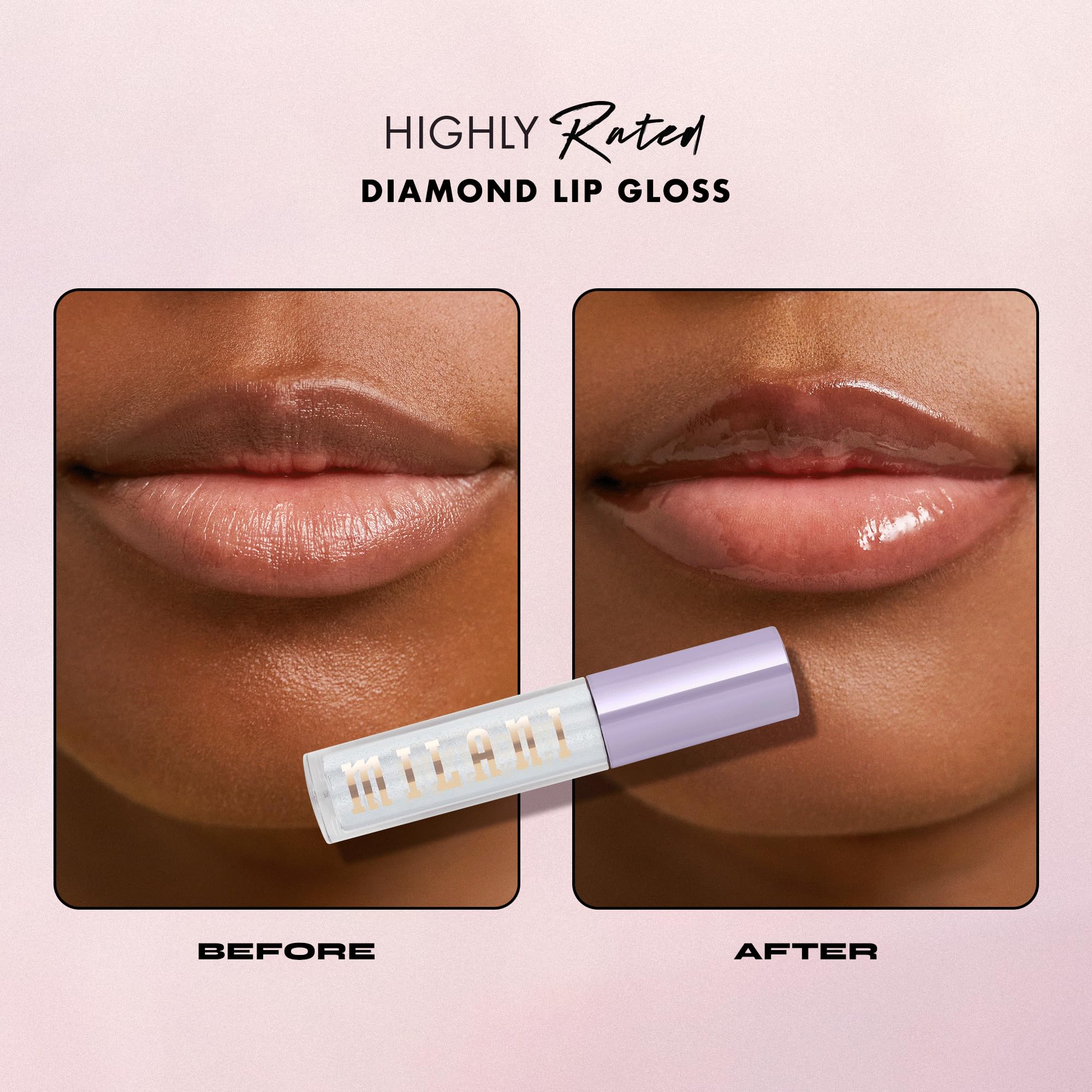 Milani Highly Rated Diamond Lip Gloss, Pack of 2 - Image 3