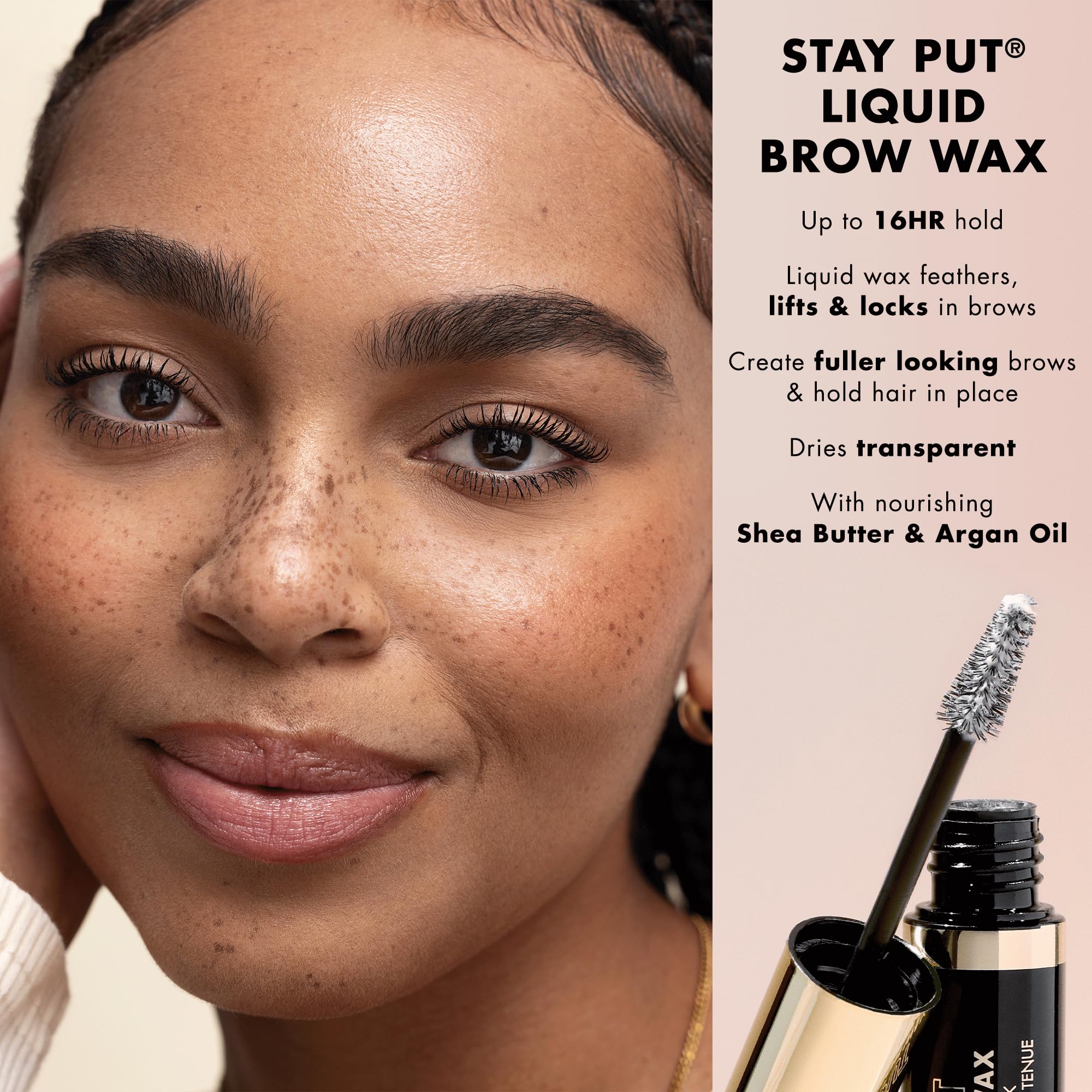 Milani Stay Put Liquid Brow Wax for Added Lift and Feathering - Image 3