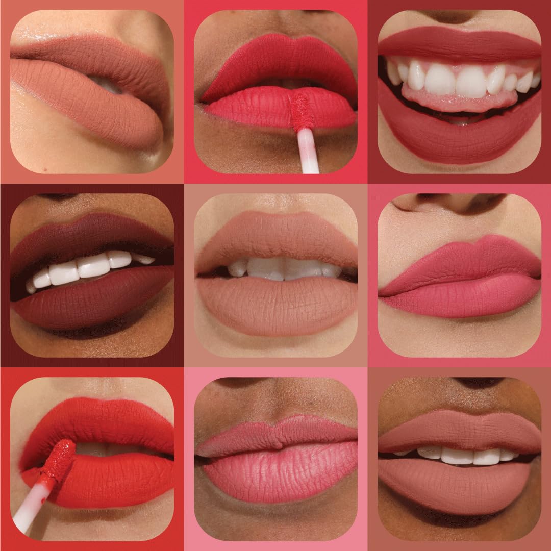 Milani Stay Put Longwear Liquid Lipstick + Understatement Lipliner Pencil - Highly Pigmented Retractable Soft Lip Liner Pencil + Keep It Full Maxxx Balmshell Lip Plumping Balm - Balmshell - Image 8