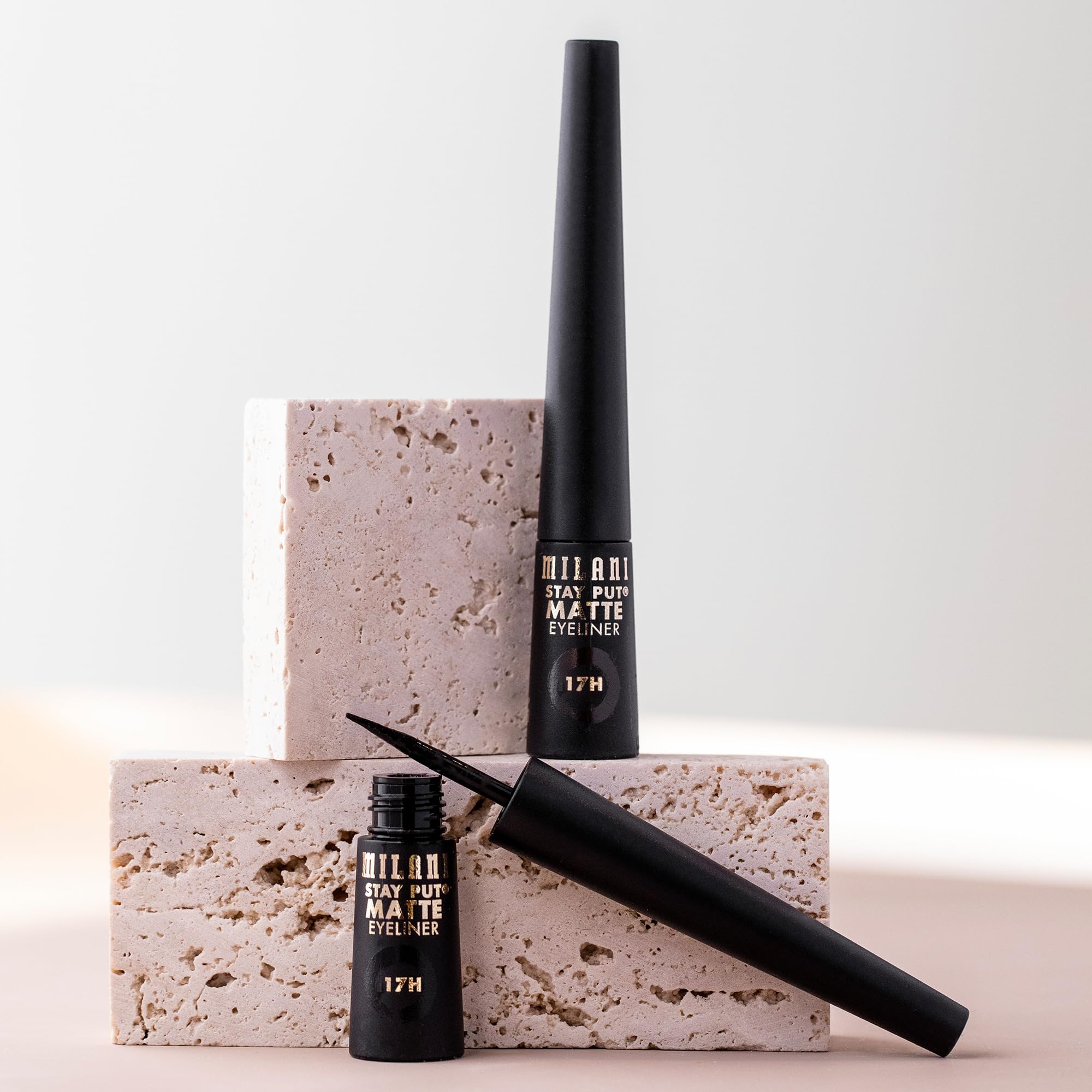 Milani Stay Put Matte Liquid Liner, 01 Black Matte - Image 5